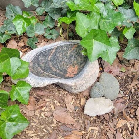 etsy stones|etsy stone bird bath.